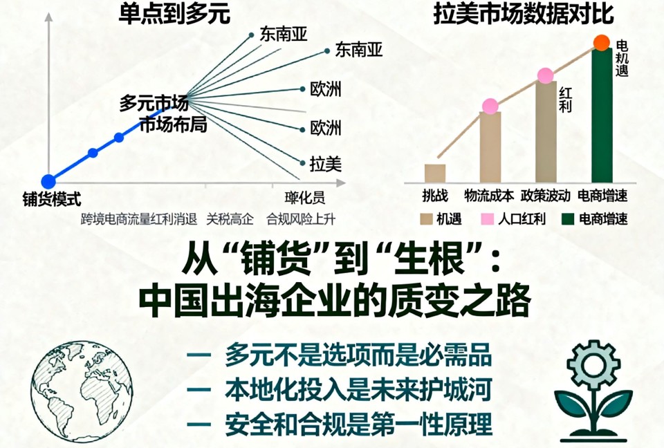 从“铺货”到“生根”：中国企业出海的本地化战略与多元布局